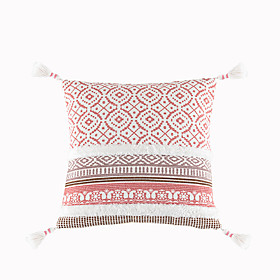 Modern and simple Nordic style pillow cover hand-knitted cotton thread cushion cover