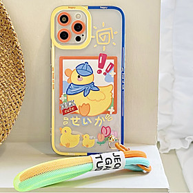 Phone Case For Apple Back Cover iPhone 12 Pro Max 11 SE 2020 X XR XS Max 8 7 Shockproof Dustproof Cartoon Graphic TPU