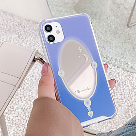 Phone Case For Apple Back Cover iPhone 12 Pro Max 11 SE 2020 X XR XS Max 8 7 Shockproof Dustproof Color Gradient Word / Phrase Graphic TPU