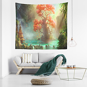 Fantasy Wall Tapestry Art Decor Blanket Curtain Hanging Home Bedroom Living Room Decoration Polyester
