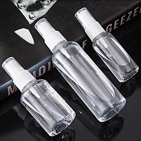 5pcs Refillable Bottles Travel Transparent Plastic Perfume Atomizer Empty Small Spray Bottle