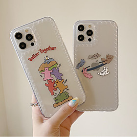Phone Case For Apple Back Cover iPhone 12 Pro Max 11 SE 2020 X XR XS Max 8 7 Shockproof Dustproof Graphic TPU