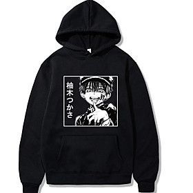 Inspiré par Toilettes liées Hanako kun Hanako kun Anime Dessin Animé Polyester Imprimer Harajuku Art graphique Kawaii Sweat à capuche Pour Homme / Femme