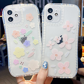 Phone Case For Apple Back Cover iPhone 12 Pro Max 11 SE 2020 X XR XS Max 8 7 Shockproof Dustproof Flower TPU