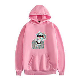 Inspiré par My Hero Academia / Boku No Hero Cosplay Himiko Toga Anime Dessin Animé Polyester Imprimer Harajuku Art graphique Kawaii Sweat à capuche Pour Homme