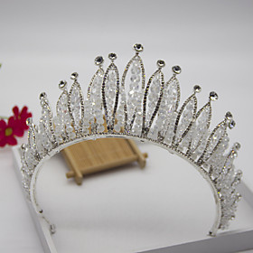 Luxury Rhinestone Bridal Headdress Wedding Dress Accessories Bridal Crown Handmade Baroque Crown Hair Accessories