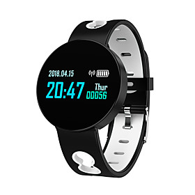 X1 Smartwatch Fitness Running Watch Sleep Tracker Heart Rate Monitor Blood Pressure Long Standby Call Reminder Anti-lost IP 67 38mm Watch Case for Smartphone M