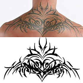 1 Pcs Wrestler Randy Orton Has A Thorn Tattoo On The Back Of His Neck And A Waterproof Tattoo Stickers