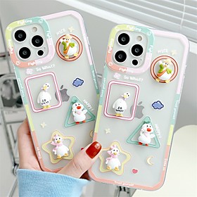 Phone Case For Apple Back Cover iPhone 12 Pro Max 11 X XR XS Max iphone 7Plus / 8Plus Shockproof Dustproof Cartoon TPU