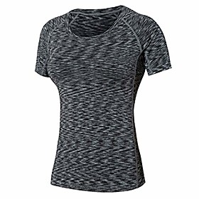 gym yoga tanktop fitness top t-shirt women sports top yoga tank top dry fit compression running fitness t-shirt for fitness jogging or as everyday summer cloth