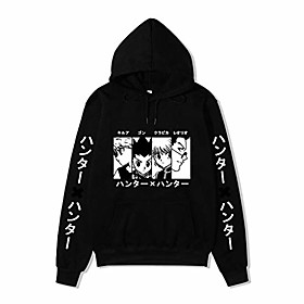 unisexe hunter x hunter killua hisoka sweat à capuche hxh anime sweats à capuche japonais manga pull pour hommes femmes