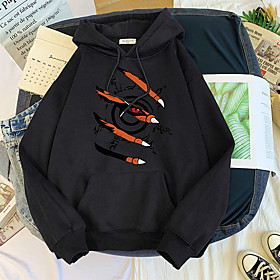 inspiré par naruto cosplay anime dessin animé polyster imprimé harajuku graphique kawaii sweat à capuche unisexe