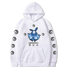 Inspiré par Genshin Impact Hilichurl Sweat à capuche Anime 100 % Polyester Animé Harajuku Art graphique Kawaii Sweat à capuche Pour Unisexe / Couple