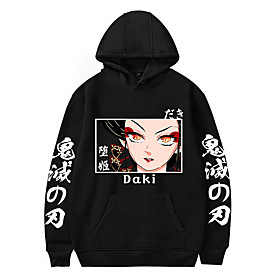 Inspiré par Tueur de démons Sweat à capuche Anime 100 % Polyester Animé Harajuku Art graphique Kawaii Sweat à capuche Pour Unisexe / Couple