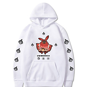 Inspiré par Genshin Impact Hilichurl Sweat à capuche Anime 100 % Polyester Animé Harajuku Art graphique Kawaii Sweat à capuche Pour Unisexe / Couple