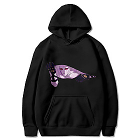 Inspiré par L'aventure bizarre de JoJo Kira Yoshikage Sweat à capuche Anime 100 % Polyester Animé Harajuku Art graphique Kawaii Sweat à capuche Pour Homme / Fe