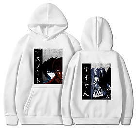 Inspiré par Menace de mort L Sweat à capuche Anime 100 % Polyester Animé Harajuku Art graphique Kawaii Sweat à capuche Pour Homme / Femme / Couple