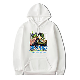 Inspiré par L'aventure bizarre de JoJo Jolyne Cujoh Sweat à capuche Anime 100 % Polyester Animé Harajuku Art graphique Kawaii Sweat à capuche Pour Homme / Femm