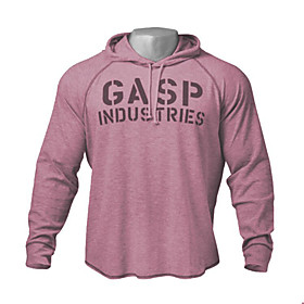 Homme Sweat-shirt à capuche Graphique Lettre Lacet Décontractée du quotidien Vacances Vêtement de sport Décontractée Pulls Capuche Pulls molletonnés Rose Clair