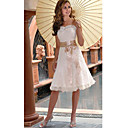 A-line Sweetheart Knee-length Tulle Bridesmaid Dress / Prom Dress / Cocktail Dress (HSX023)