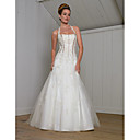 A-line Halter Sweep / Brush Train Wedding Dresses for Bride HS098 (Start From 3 Units) Free Shipping