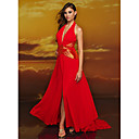 Alluring A-Line Maxi Halter Prom / Evening Dress (HSX311)