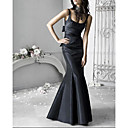 Sheath / Column V-nech Knee-length Taffeta Evening Dress / Prom Dress (SHL013)