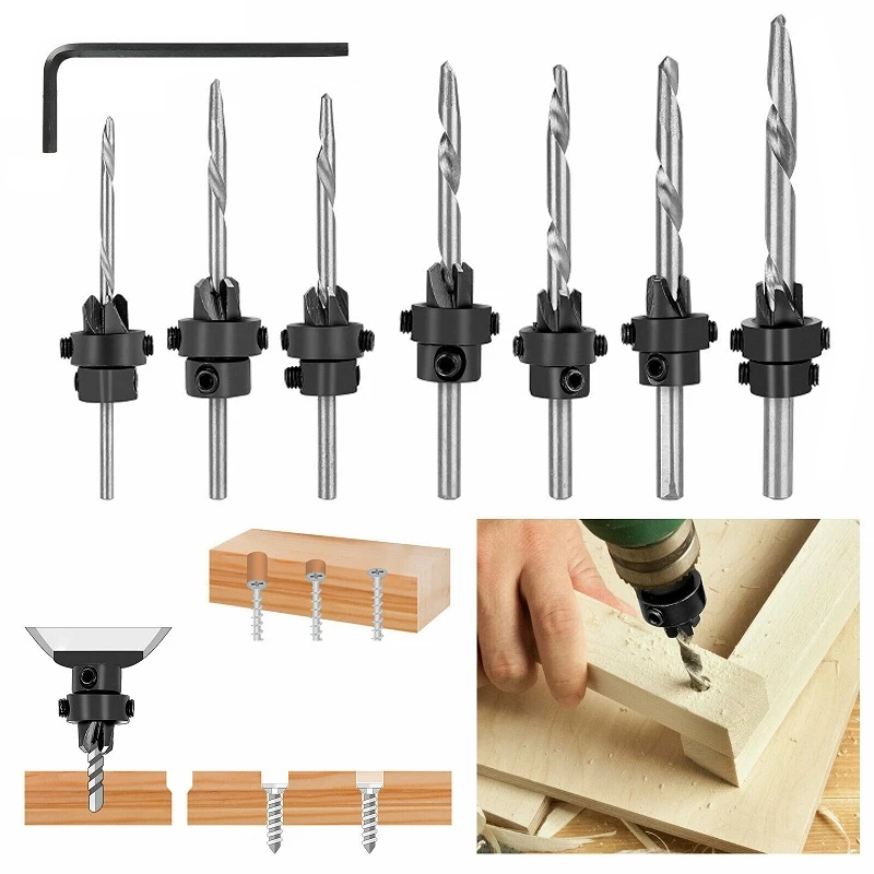 A countersink drill bit.