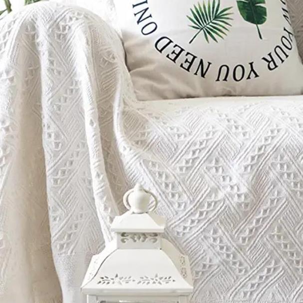 Sofa Cover Sofa Blanket Solid Color Couch Cover Couch Protector Sofa