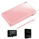 Nintendo DS LITE Pink TF Card R4 Connecter + 2GB Card Free Shipping JP013