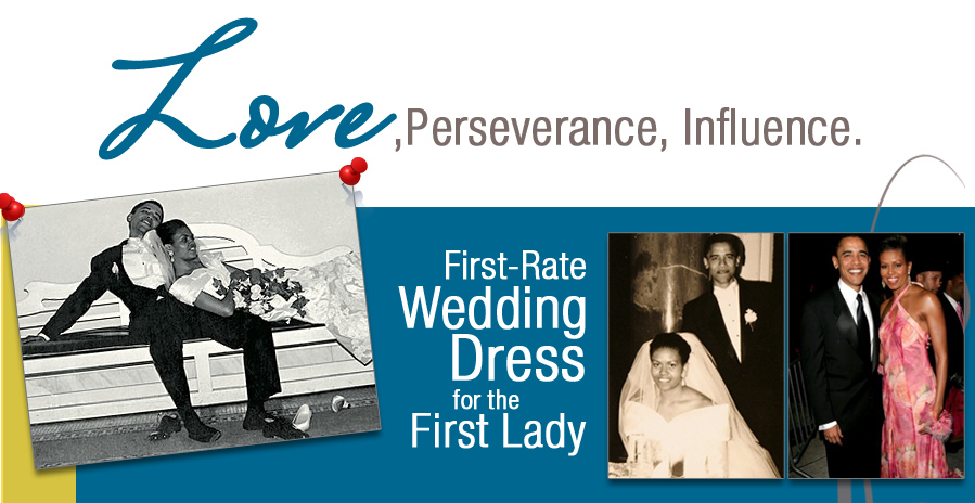 President Barack Obama and Michelle's Wedding Dress Story