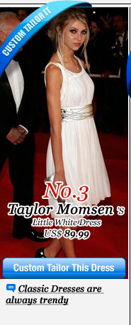 Taylor Momsen's Little White Dress