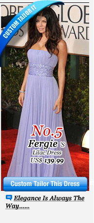 Fergie's Lilac Dress