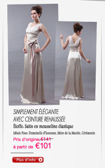 Simplement Élégante avec ceinture rehaussée