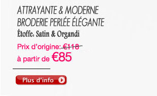 Attrayante & Moderne broderie perlée élégante