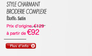 Style Charmant broderie complexe