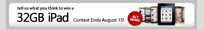 Win a 32GB iPad