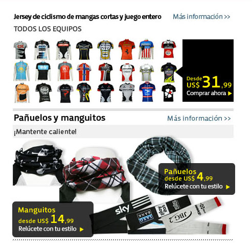 Pañuelos y manguitos