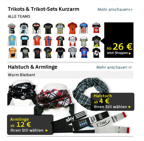 Halstuch & Armlinge