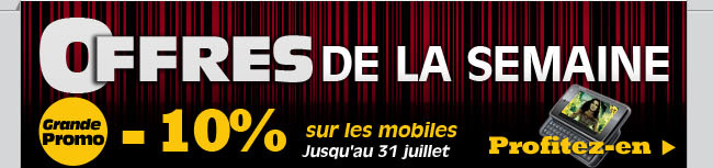 Offres de la semaine
