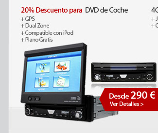 20% Descuento para DVD de Coche
