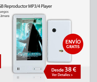 4GB Reproductor MP3/4 Player