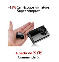 -15% Caméscope miniature
