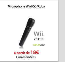 Microphone Wii/PS3/XBox