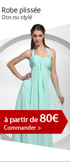 Robe plissée