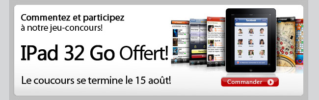 iPad 32Go offert!