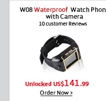 W08 Waterproof Watch Phone