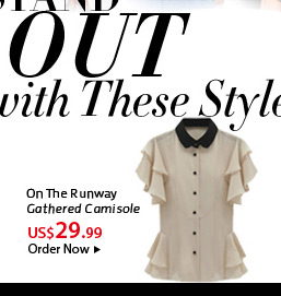Gathered Camisole