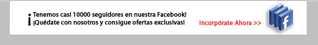 ¡Tenemos casi 10000 seguidores en nuestra Facebook!