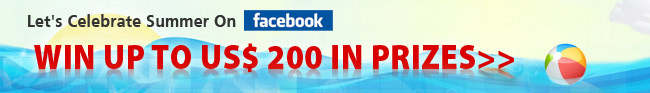 WIN UP TO US$ 200 IN PRIZES